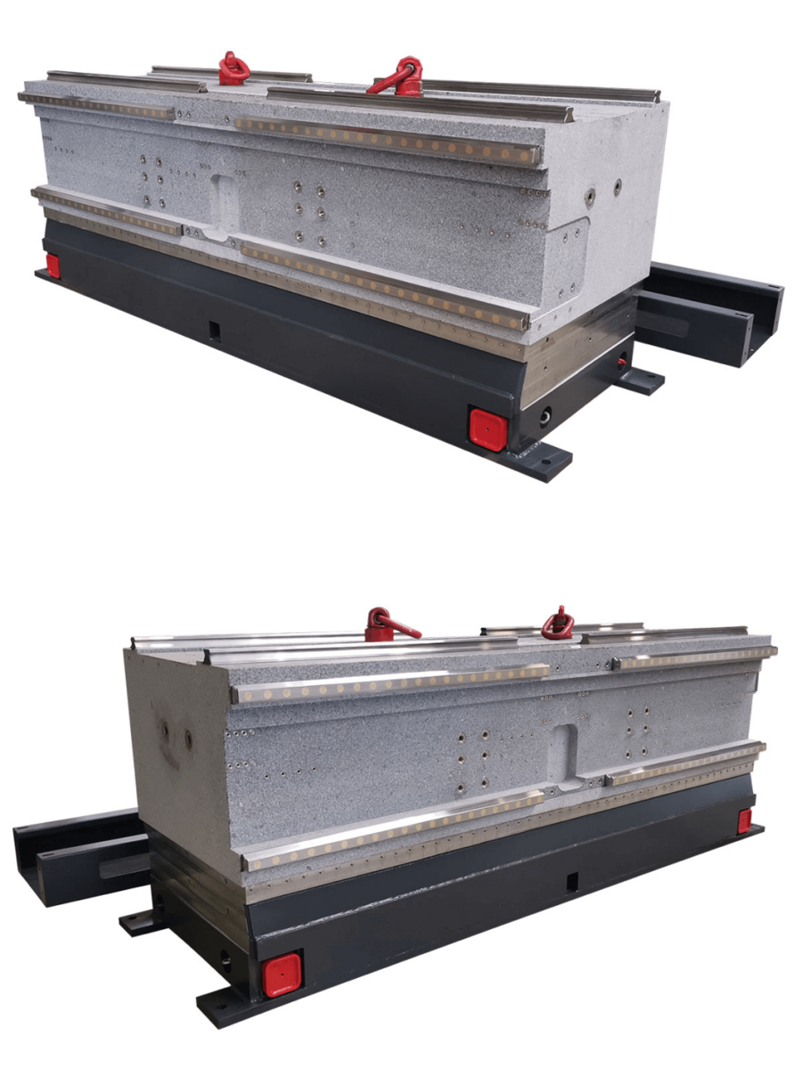 Prozessintegration auf der Buderus 235: Einzigartiges, nachhaltiges Maschinenbett aus Naturgranit sorgt für höhere Prozessstabilität