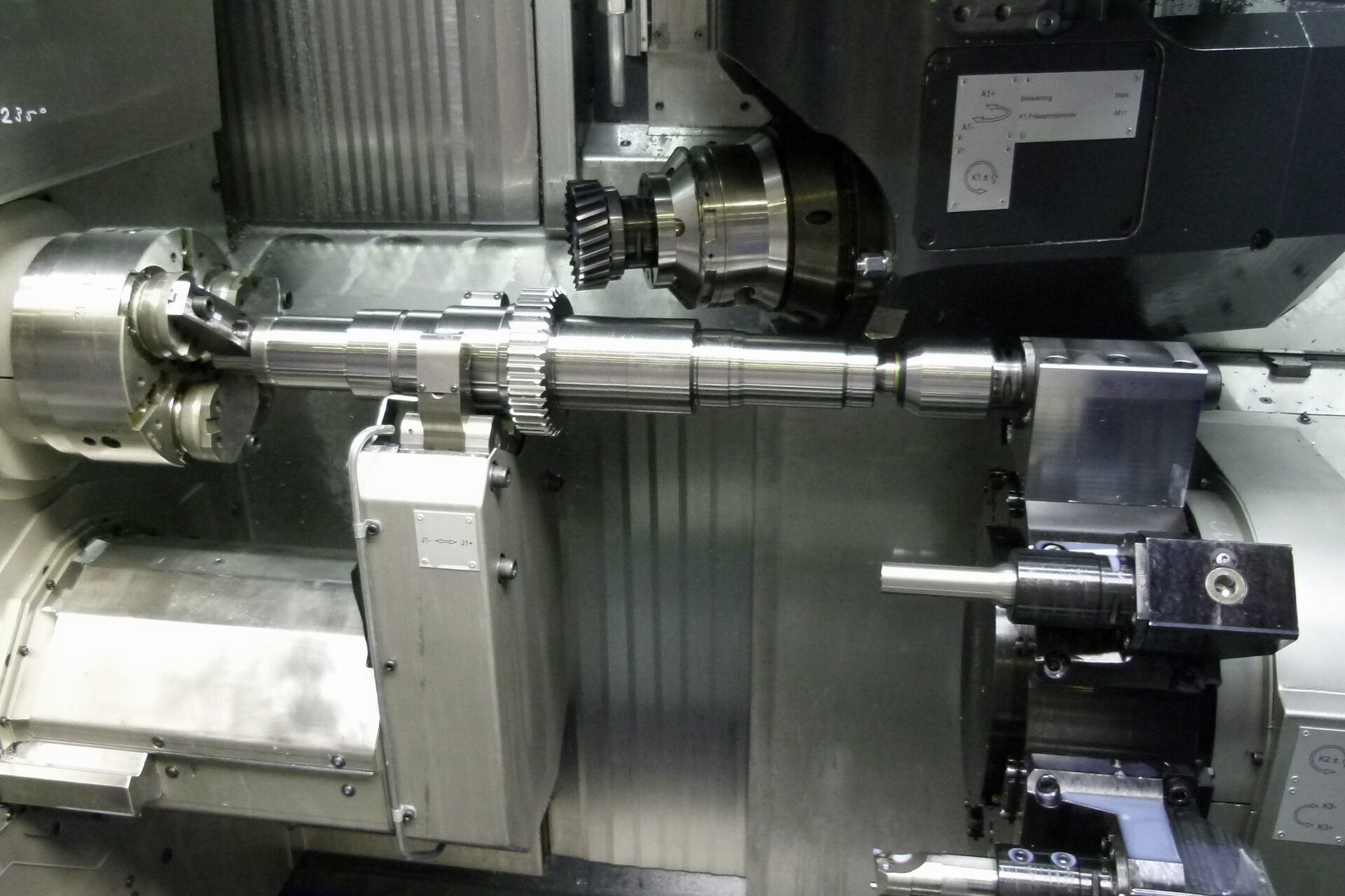 Complete machining