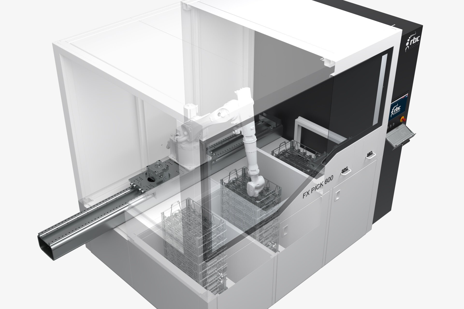 FX PACK 600 <br />The basket stacking cell