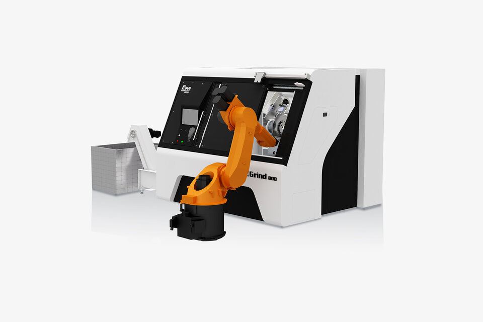 UGrind DD mit Automation von DVS Universal Grinding