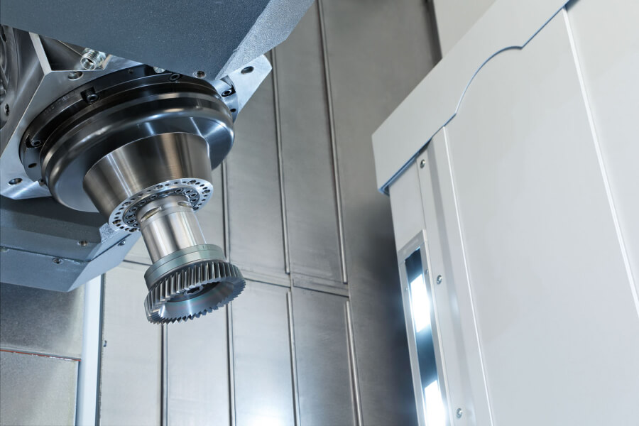 Beispiel für ein Nachschleifbares Wälzschälwerkzeug: Ein Wälzschälkopf von PITTLER T&S